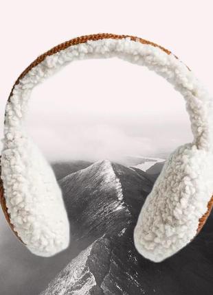 Навушники зимові теплі тедді (teddi)1 фото