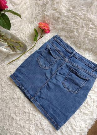 Юбка джинсовая короткая2 фото