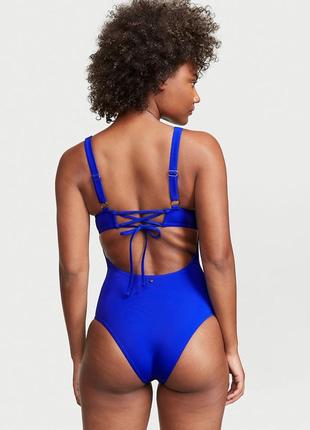 Стильный купальник-монокини full-coverage от victoria's secret blue oar
оригинал2 фото