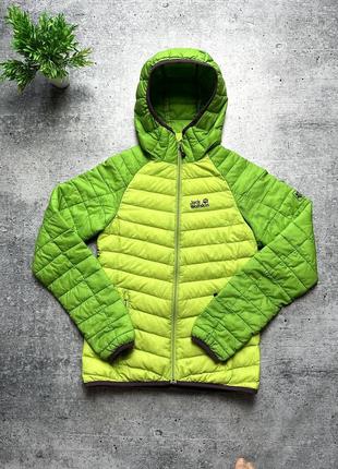 Женский пуховик jack wolfskin puffer jacket2 фото