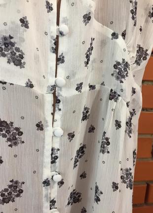 Шифоновая блузка, рубашка joanna hope 58-60 р.3 фото