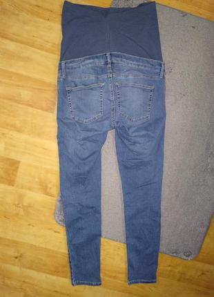 Комфортные стильные джинсы для будущей мамы,размер 26 topshop4 фото