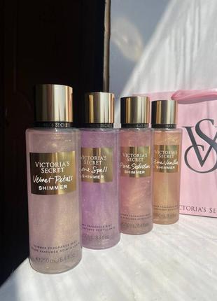 Парфумований спрей для тіла victoria's secret з шимером