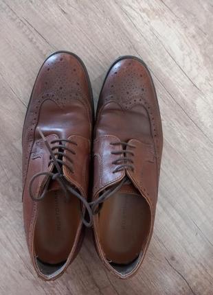 Кожаные туфли оксфорды оригинальный бренд bostonian