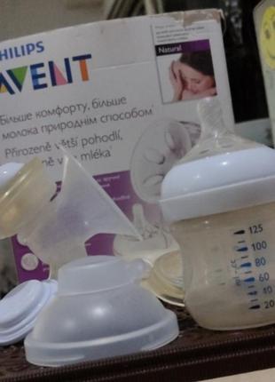 Ручной молокоотсос philips avent2 фото