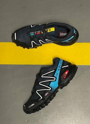 Стильные ядовые кроссовки salomon speedcross 37 фото