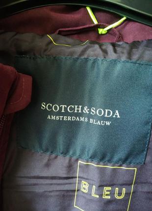 Чоловічий стьобаний теплий жилет жилетка 153459 scotch&soda оригінал10 фото