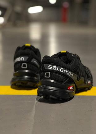 Стильные ядовые кроссовки salomon speedcross 34 фото