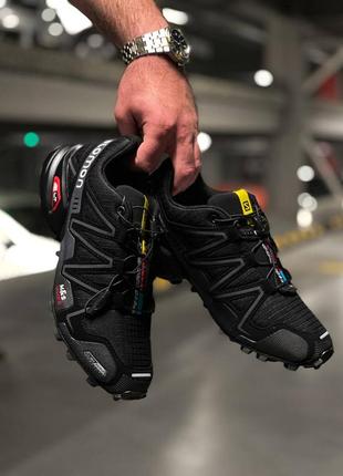 Стильные ядовые кроссовки salomon speedcross 38 фото