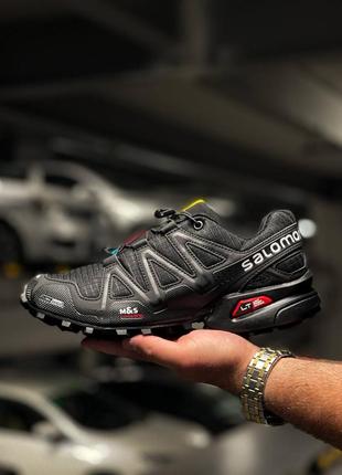 Стильные ядовые кроссовки salomon speedcross 3