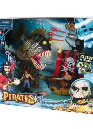 Pirates ігровий набір "пірати" black devil anglerfish, 505206