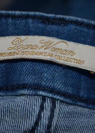36/xs-s гарні фірмові жіночі джинси скіні слім узкачи зара zara9 фото