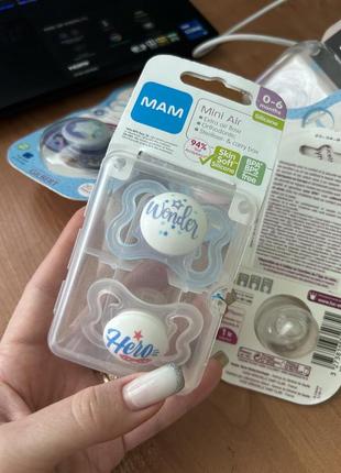 Пустышки соски на разный возраст