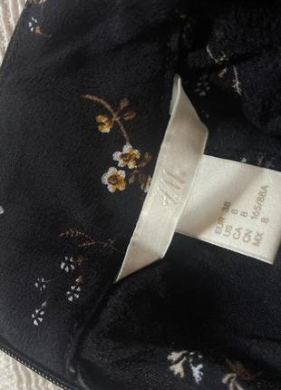 Платье с баской h&m