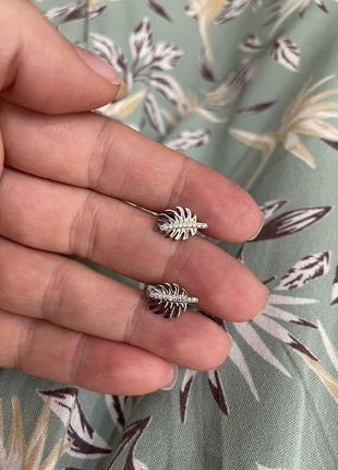 Срібні сережки 925 проба (серебро, срібло)