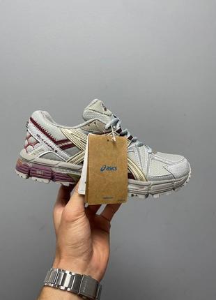 Чоловічі кросівки asics gel-kahana 8 grey burgundy5 фото