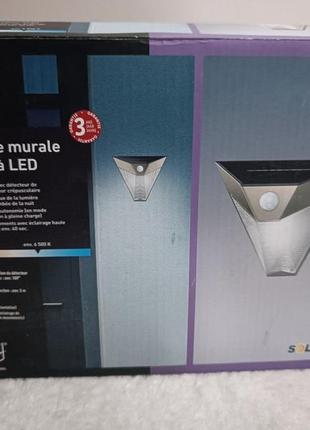 Вуличний світильник livarno з датчиком руху та сутінковим датчиком