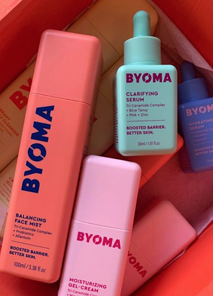 Зволожуючий гель-крем з церамідами byoma moisturising gel cream