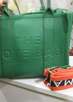 Сумка в стиле marc jacobs mini tote bag leather5 фото