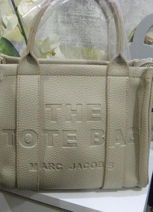 Сумка в стиле marc jacobs mini tote bag leather8 фото