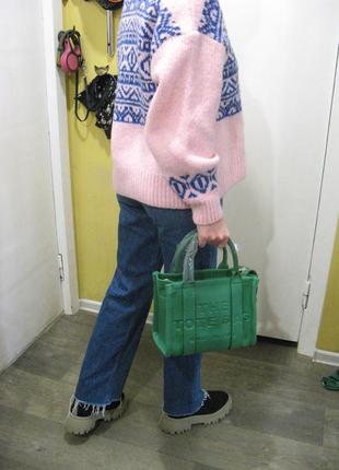 Сумка в стиле marc jacobs mini tote bag leather10 фото