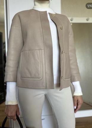 Новая тонкая дублёнка куртка loro piana