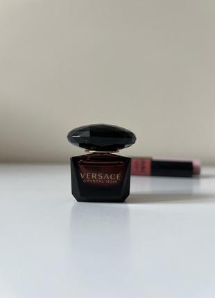 Духи Versace crystal noir edt 90 ml обличчям. aiw w парфюмированная вода для женщин, 15 мл