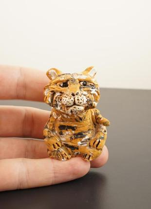 Фігурка тигр сувенір тигр tiger figurine gift3 фото