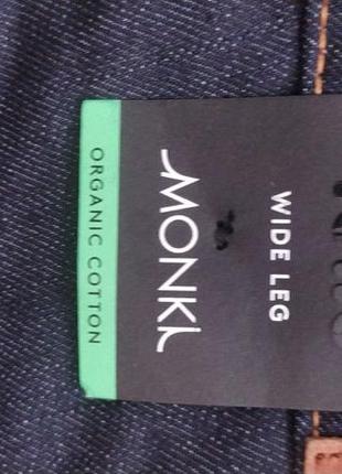 Новые с биркой джинсы wide leg бренда monki4 фото