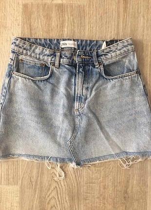 Юбка джинсова