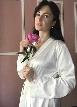 Халат жіночий армані шовк новий
