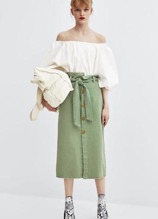 Юбка с баской