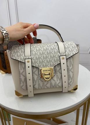 Сумка michael kors manhattan medium satchel оригинал