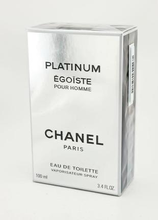 Chanel egoiste platinum мужская туалетная вода 100мл2 фото