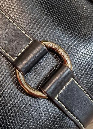 Стильная, качественная кожаная сумка от французского люксового бренда lancel7 фото