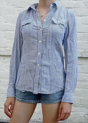 Легка красива сорочка 65% льон