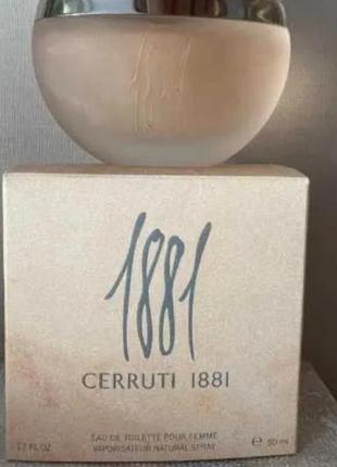 Cerruti 1881 pour femme туалетна вода 50 ml черуті черруті пур фемме фем жіночий парфум духи 1881 аромат