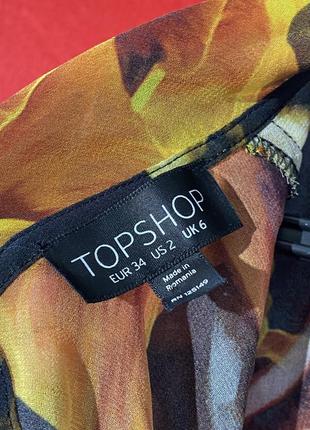 Осіння базова блуза без рукавів topshop р. 44-4610 фото