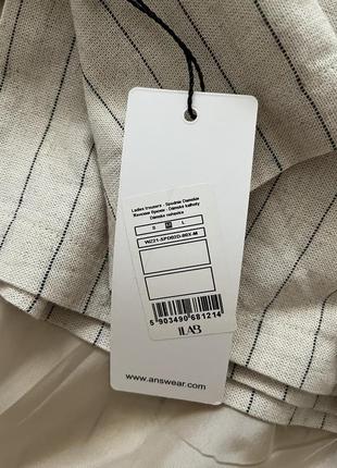 Комплект брюки +пиджак со содержанием льна7 фото