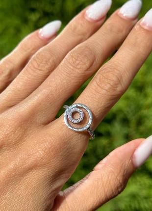 Серебряная кольца с логотипом