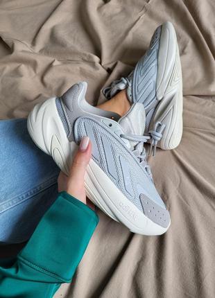 Adidas ozelia grey жіночі кросівки