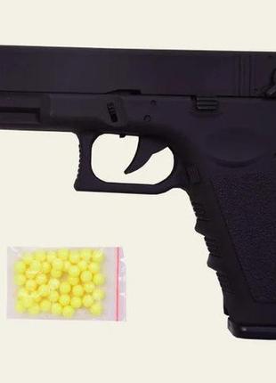 Детский пистолет  глок zm17 glok страйкбольный пистолет2 фото