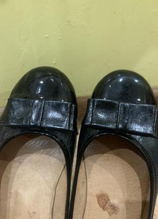 Черные лакированные туфельки3 фото
