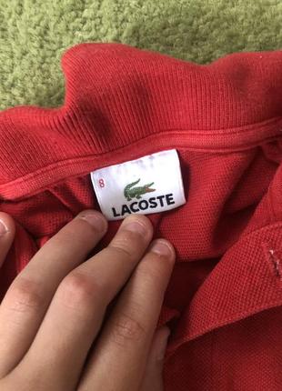 Оригинальное поло от lacoste3 фото