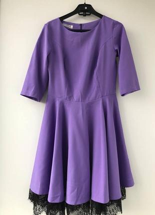 Сукня фіолетова нарядна