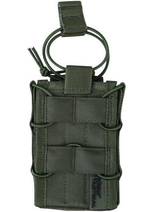 Подсумок тактический под магазин ак kombat uk delta fast mag single оливковый ku_22