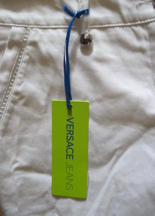 Новые белые брюки "versace jeans " р. 46 коттон 97%2 фото