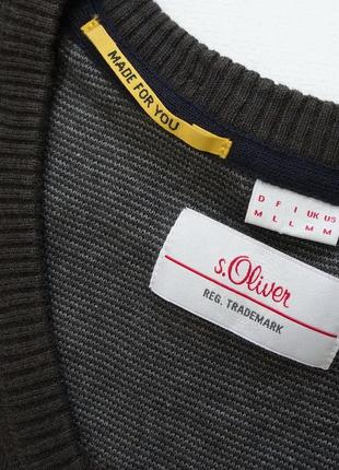 Джемпер бавовняний, пуловер, s. oliver.7 фото