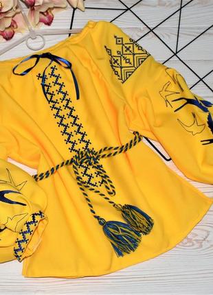 Вишиванка на дівчинку "ластівки"