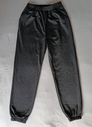 Спортивные брюки подростковые серые